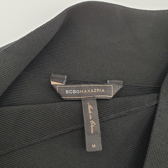 BCBGMAXAZRIA Black Bodycon Sequin Skirt - Picture 6 of 8